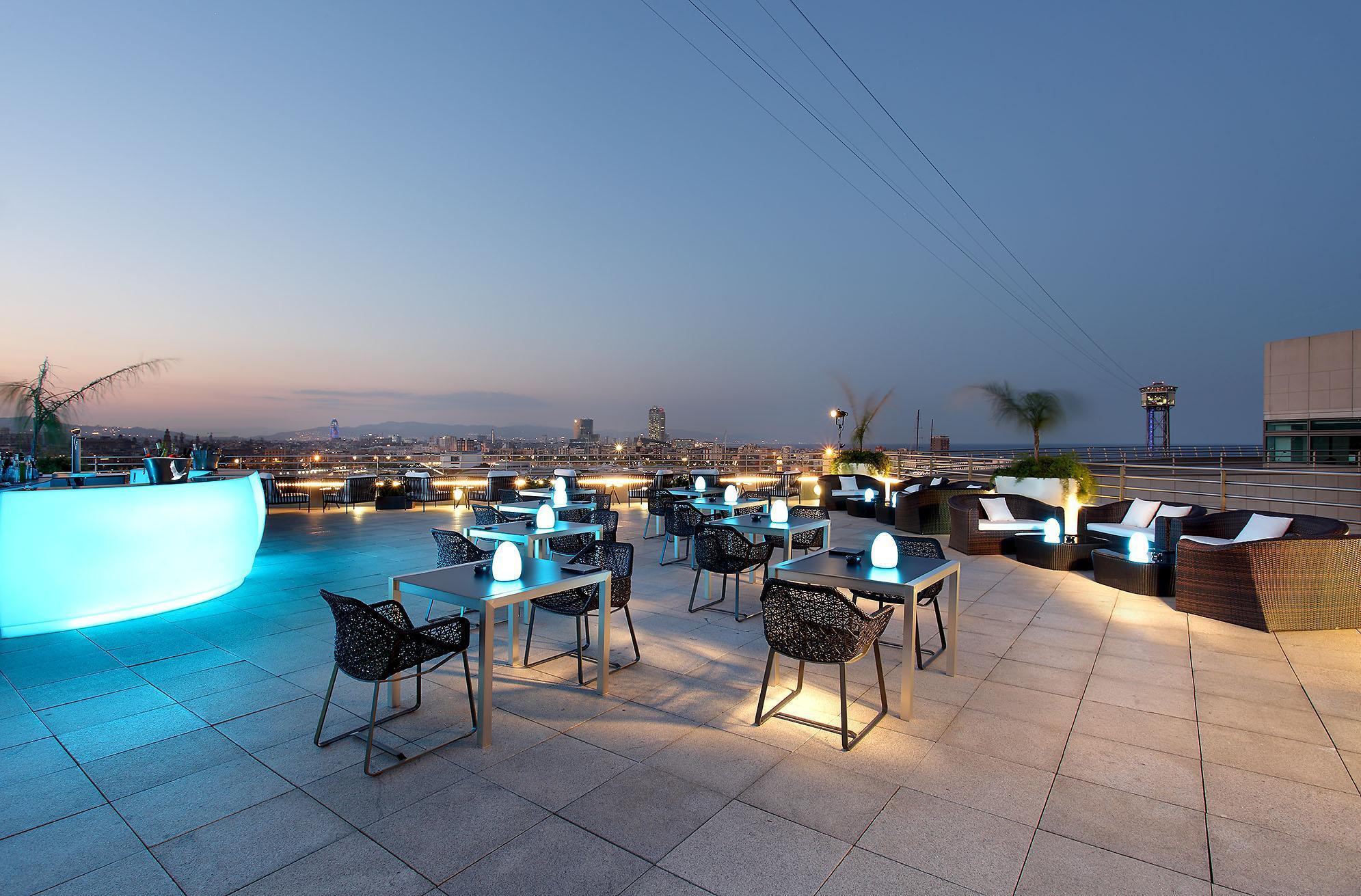 Eurostars Grand Marina Hotel GL Barcelona Exterior foto Skyline