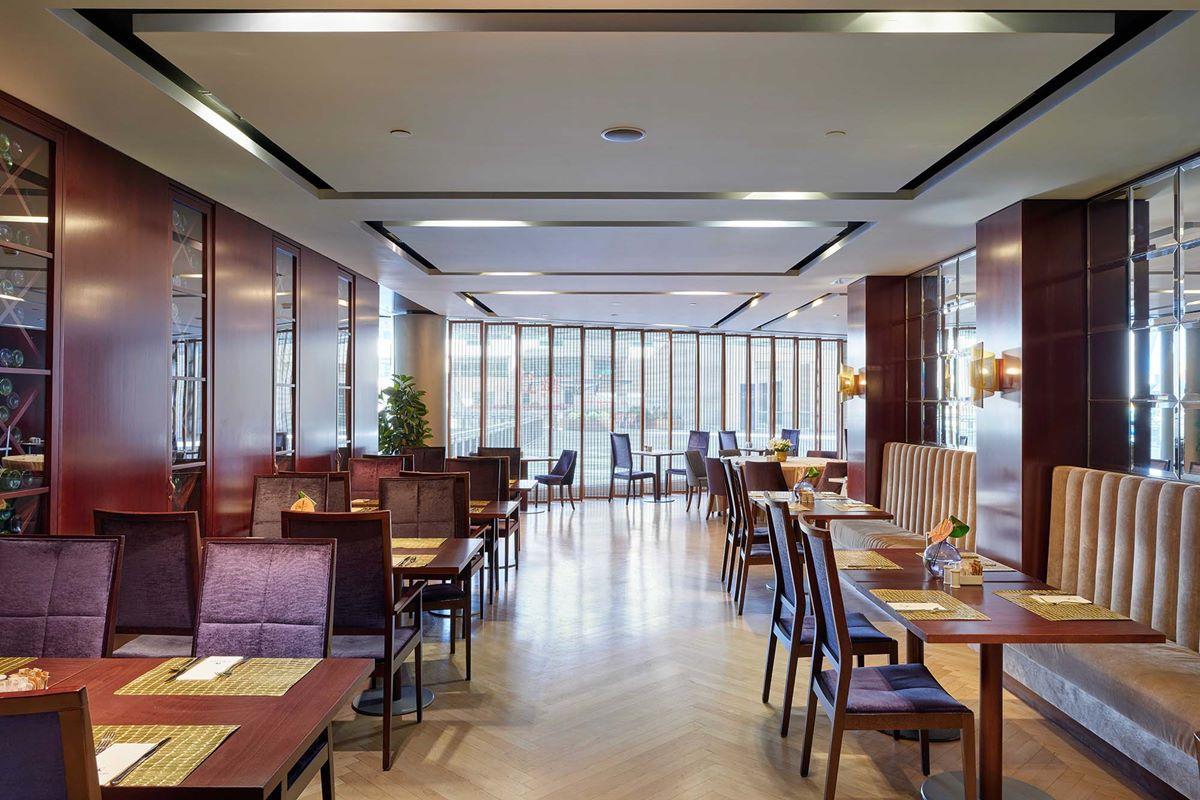 Eurostars Grand Marina Hotel GL Barcelona Exterior foto The restaurant