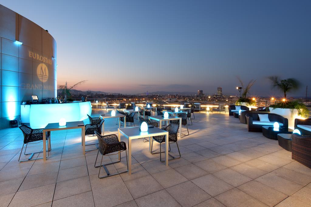 Eurostars Grand Marina Hotel GL Barcelona Exterior foto Skyline